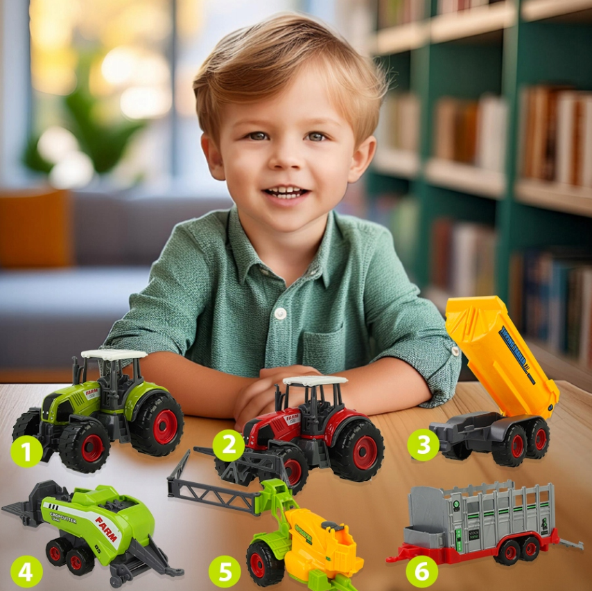 zemědělská vozidla a stroje